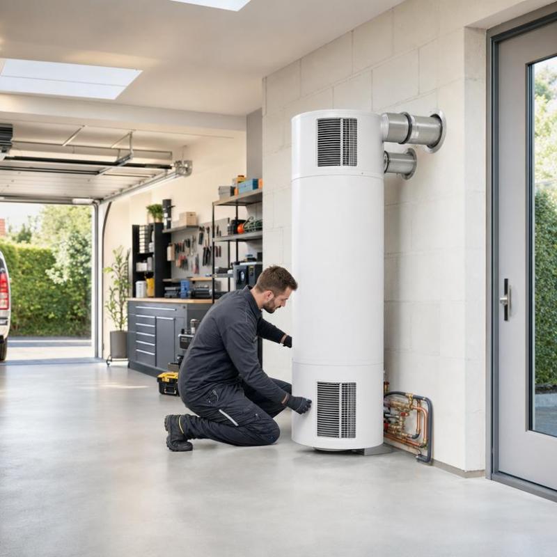 Le chauffe-eau thermodynamique demande un espace bien ventil&eacute;